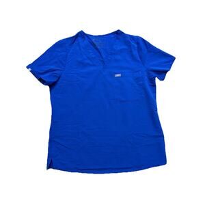 Figs Scrubs Women Technical Collection Set Joggers L top/LP bottom Navy Blue